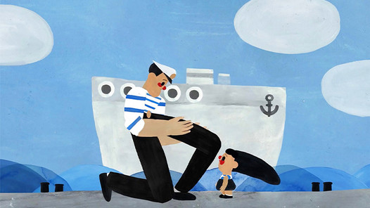 PAPA IS BIG, I AM SMALL / PAPAI É GRANDE, EU SOU PEQUENA